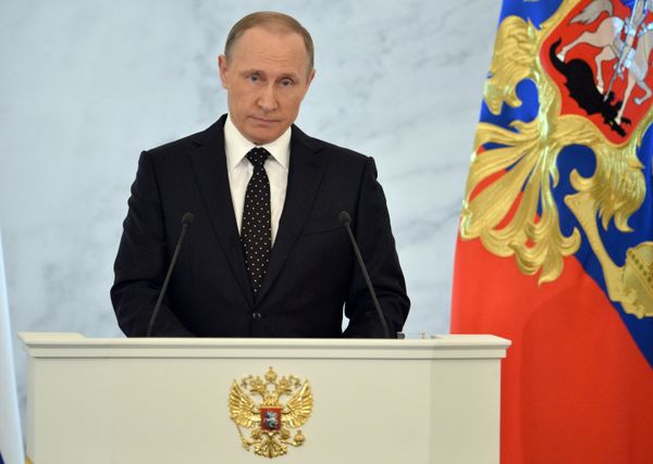 Vladimir Putin delivers annual Presidential Address to Federal Assembly - Sputnik International