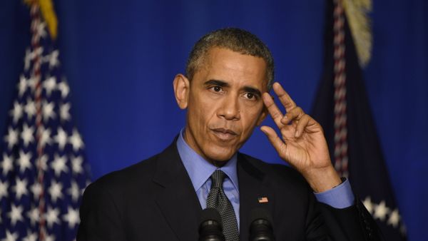 US president Barack Obama speaks during a press conference on December 1, 2015 at the Organisation for Economic Co-operation and Development (OECD) in Paris - Sputnik International