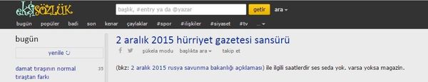 Commentary posted on Ekşi Sözlük Commentary posted on Ekşi Sözlük - Sputnik International