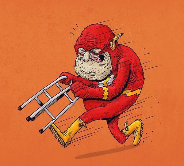 What if Superheroes Aged Like Everyone Else? What if Superheroes Aged Like Everyone Else? - Sputnik International