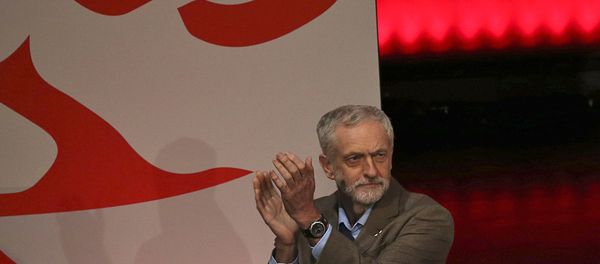 Jeremy Corbyn takes part in the Labour party leadership final debate at the Sage in Gateshead, England, Thursday, Sept. 3, 2015. Jeremy Corbyn takes part in the Labour party leadership final debate at the Sage in Gateshead, England, Thursday, Sept. 3, 2015. - Sputnik International
