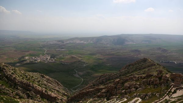 View of the Mar Matti monastery in the Christian town of Bashiqa, north of Mosul, northern Iraq View of the Mar Matti monastery in the Christian town of Bashiqa, north of Mosul, northern Iraq - Sputnik International