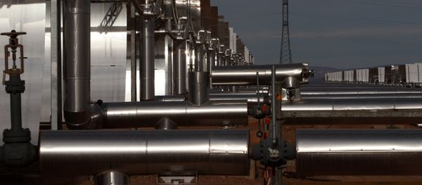 Construction of Morocco's Noor I solar power plant, is nearing completion near Ouarzazate, Morocco - Sputnik International