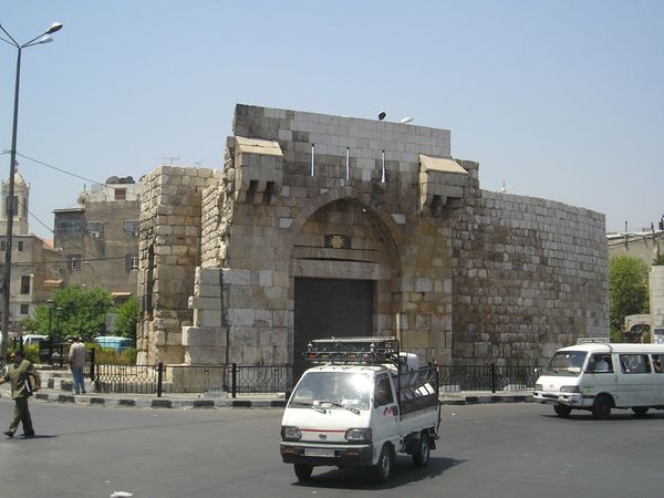 Bab Touma gate in Old Damascus Bab Touma gate in Old Damascus - Sputnik International
