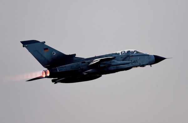 A 'Tornado' aircraft ' of the German Air Force photographed in Jagel, Germany, Friday Dec. 4, 2015 - Sputnik International