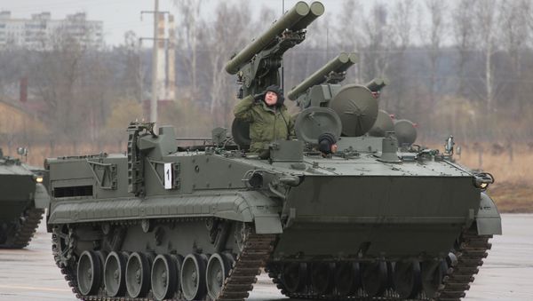 Khrizantema-S supersonic anti-tank missile - Sputnik International