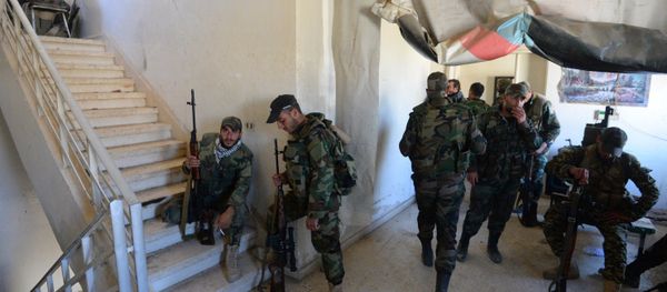 Syrian Arab Army's special operation in Douma, a Damascus suburb - Sputnik International