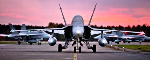 Finnish air force F-18 Hornet aircraft Finnish air force F-18 Hornet aircraft - Sputnik International