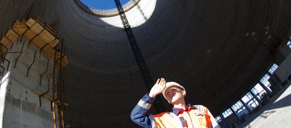 Сonstruction site of the nuclear power plant. File photo - Sputnik International