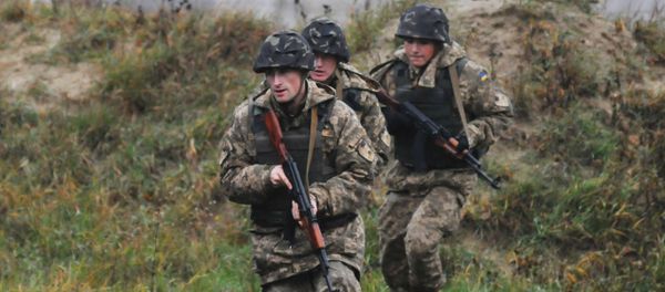 Ukrainian military personnel Ukrainian military personnel - Sputnik International