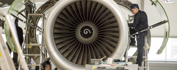 Chinese labourers work at the distribution chain for jet engines at the Airbus factory in Tianjin (File) Chinese labourers work at the distribution chain for jet engines at the Airbus factory in Tianjin (File) - Sputnik International