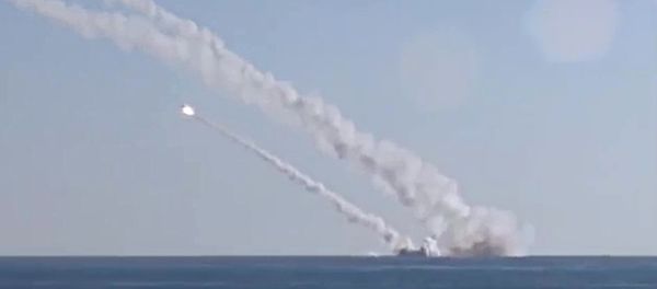 Rostov-on-Don submarine launches 3M-54 Kalibr (Klub) anti-ship missiles Rostov-on-Don submarine launches 3M-54 Kalibr (Klub) anti-ship missiles - Sputnik International