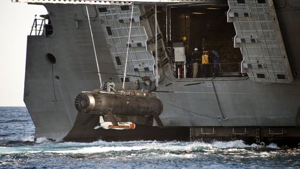 US NAVY Remote Minehunting System (RMS) US NAVY Remote Minehunting System (RMS) - Sputnik International