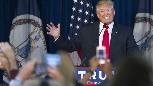 Republican presidential candidate Donald Trump Republican presidential candidate Donald Trump - Sputnik International