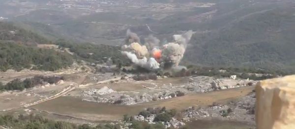The fight against militants in the Nabiyonis area, Syria The fight against militants in the Nabiyonis area, Syria - Sputnik International
