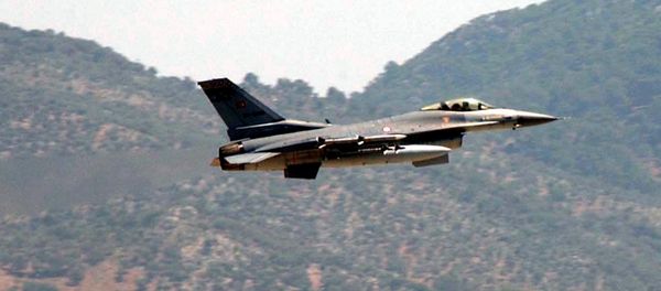 Turkish Air Force F-16 fighter jet Turkish Air Force F-16 fighter jet - Sputnik International