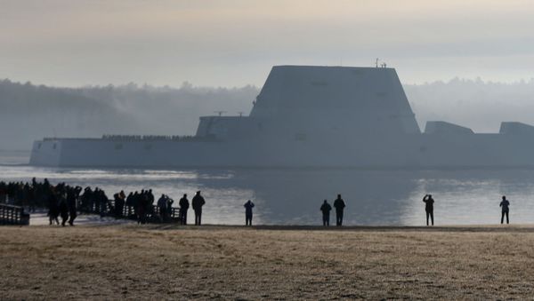 The Zumwalt-class cruiser The Zumwalt-class cruiser - Sputnik International