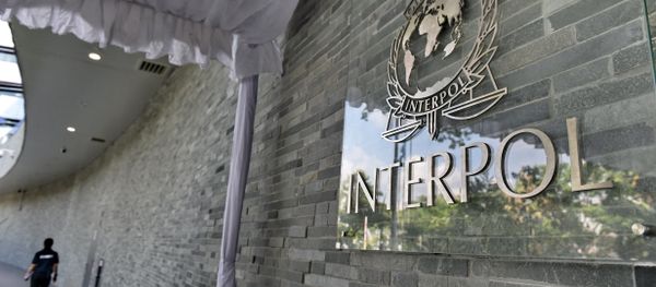 Interpol logo Interpol logo - Sputnik International