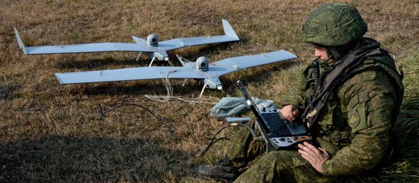 Small unmanned aerial vehicle (File) Small unmanned aerial vehicle (File) - Sputnik International