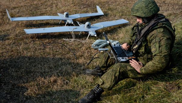 Combined tactical artillery and reconnaissance units exercise Combined tactical artillery and reconnaissance units exercise - Sputnik International
