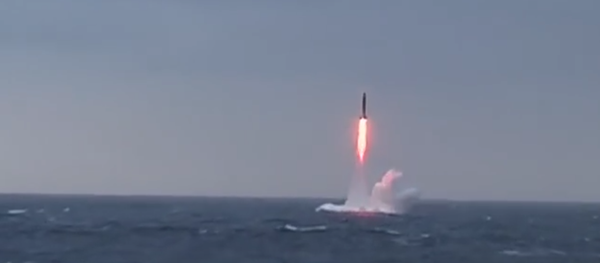 Launch of Sineva, intercontinental missile (archive) - Sputnik International
