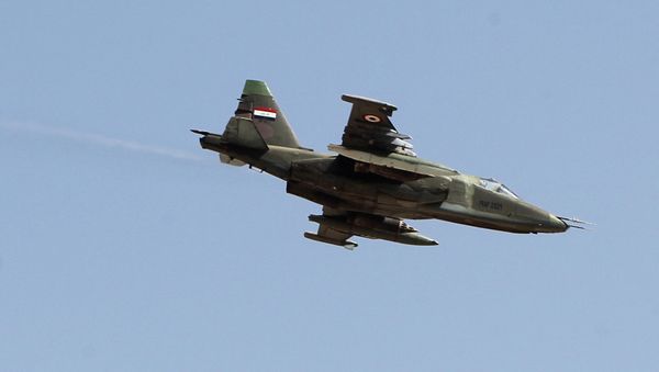 An Iraqi Sukhoi Su-25 jet - Sputnik International