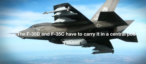 The first aerial test of the F-35 gatling gun The first aerial test of the F-35 gatling gun - Sputnik International