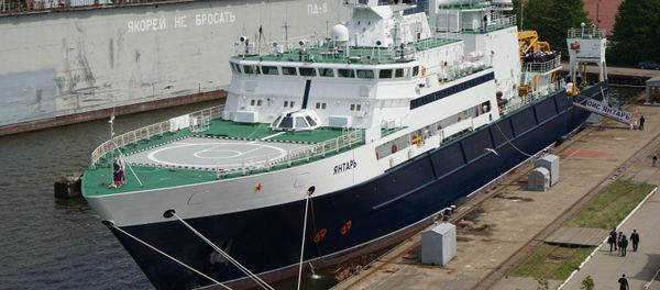 The research ship Yantar (Amber) The research ship Yantar (Amber) - Sputnik International