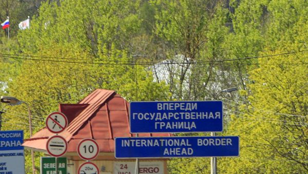 The borderline between Russia and Estonia - Sputnik International
