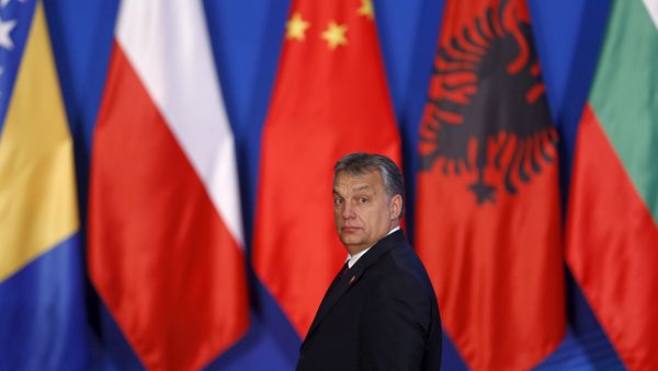 Hungary's Prime Minister Viktor Orban attends the 4th Meeting of Heads of Government of China and Central and Eastern European Countries, in Suzhou, Jiangsu province, China, November 24, 2015. Hungary's Prime Minister Viktor Orban attends the 4th Meeting of Heads of Government of China and Central and Eastern European Countries, in Suzhou, Jiangsu province, China, November 24, 2015. - Sputnik International