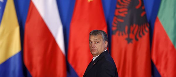 Hungary's Prime Minister Viktor Orban attends the 4th Meeting of Heads of Government of China and Central and Eastern European Countries, in Suzhou, Jiangsu province, China, November 24, 2015. Hungary's Prime Minister Viktor Orban attends the 4th Meeting of Heads of Government of China and Central and Eastern European Countries, in Suzhou, Jiangsu province, China, November 24, 2015. - Sputnik International