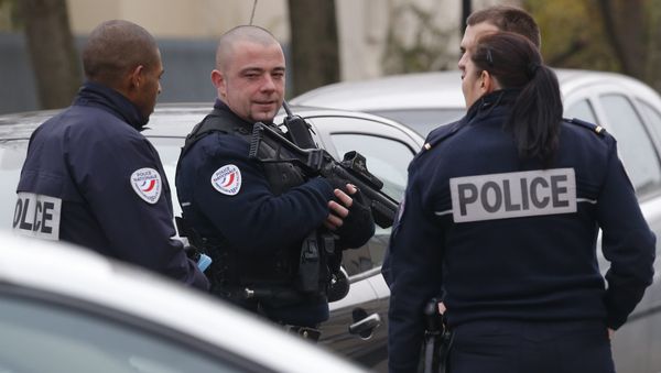 Police officers, Paris Police officers, Paris - Sputnik International
