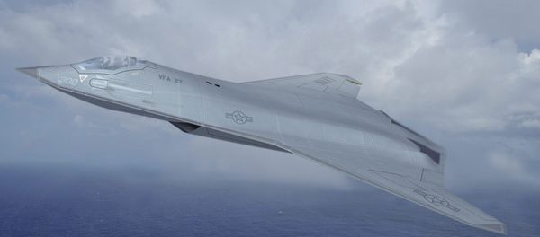 An artist's rendering of what the next generation U.S. fighter jet might look like is seen in this handout photo provided by Northrop Grumman Corporation, December 12, 2015 - Sputnik International