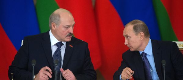 Russian President Vladimir Putin holds Russian-Belarusian talks Russian President Vladimir Putin holds Russian-Belarusian talks - Sputnik International