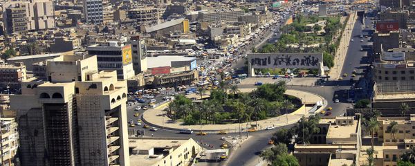 An aerial view of Tahrir Square in downtown Baghdad, Iraq - Sputnik International
