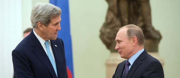 President Vladimir Putin meets with US Secretary of State John Kerry President Vladimir Putin meets with US Secretary of State John Kerry - Sputnik International