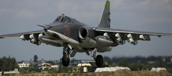Combat flights of the Russian aviation in Syria Combat flights of the Russian aviation in Syria - Sputnik International