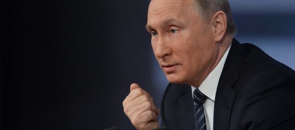 December 17, 2015. Russian President Vladimir Putin at the 11th annual news conference at the World Trade Center on Krasnaya Presnya - Sputnik International