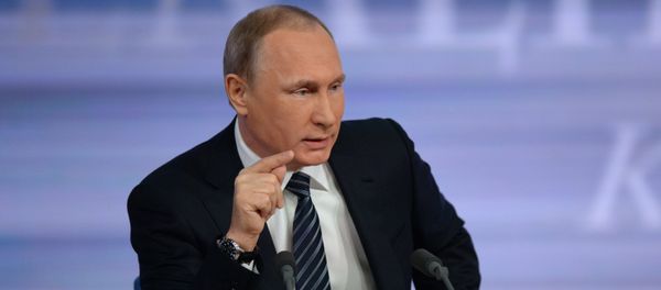December 17, 2015. Russian President Vladimir Putin at the 11th annual news conference at the World Trade Center on Krasnaya Presnya - Sputnik International
