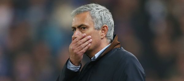 Chelsea manager Jose Mourinho looks dejected Chelsea manager Jose Mourinho looks dejected - Sputnik International
