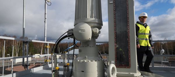 Launch of second section of Nord Stream gas pipeline - Sputnik International