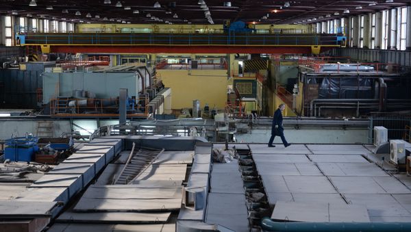 Experimental production at Institute of Nuclear Physics in Novosibirsk Experimental production at Institute of Nuclear Physics in Novosibirsk - Sputnik International