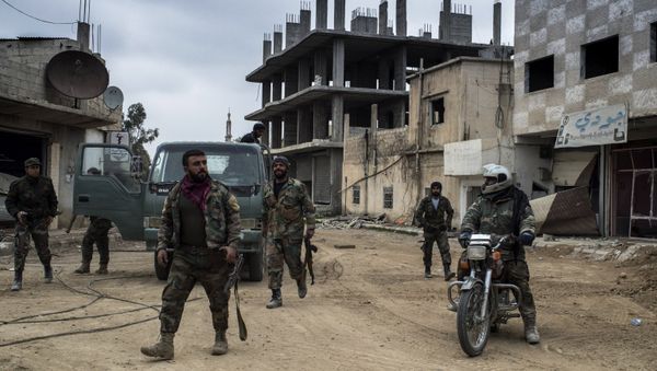 Syrian Arab Army (SAA) soldiers - Sputnik International