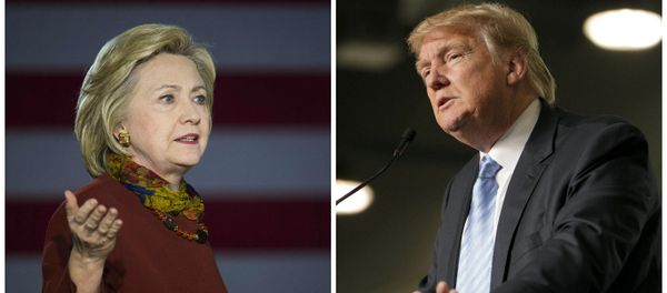 Hillary Clinton and Donald Trump - Sputnik International
