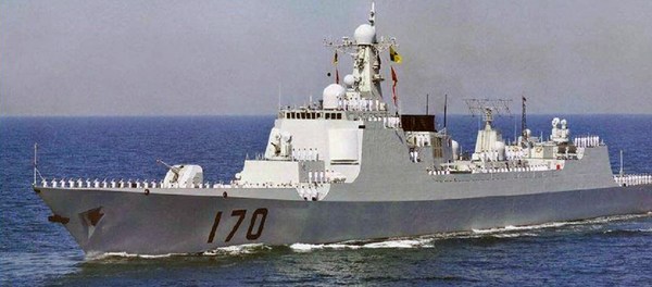 Lanzhou destroyer - Sputnik International
