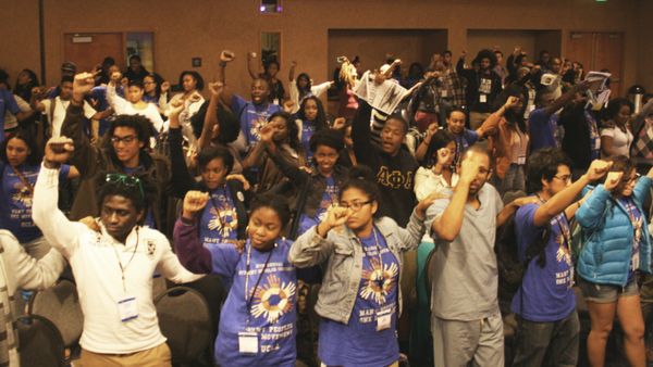 Afrikan Black Coalition members at the University of California-Santa Barbara - Sputnik International