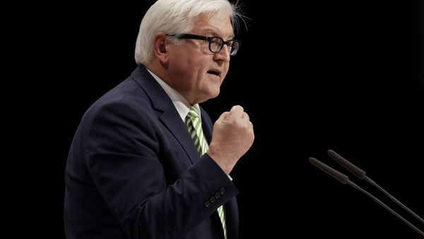 German Foreign Minister Frank-Walter Steinmeier German Foreign Minister Frank-Walter Steinmeier - Sputnik International