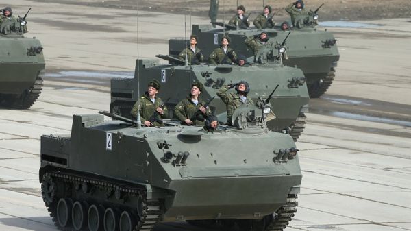 A BTR-MDM Rakushka armored personnel carrier - Sputnik International