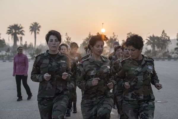 Lionesses for National Defense: Syrian All-Female Force Lionesses for National Defense: Syrian All-Female Force - Sputnik International