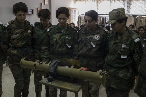 Lionesses for National Defense: Syrian All-Female Force Lionesses for National Defense: Syrian All-Female Force - Sputnik International